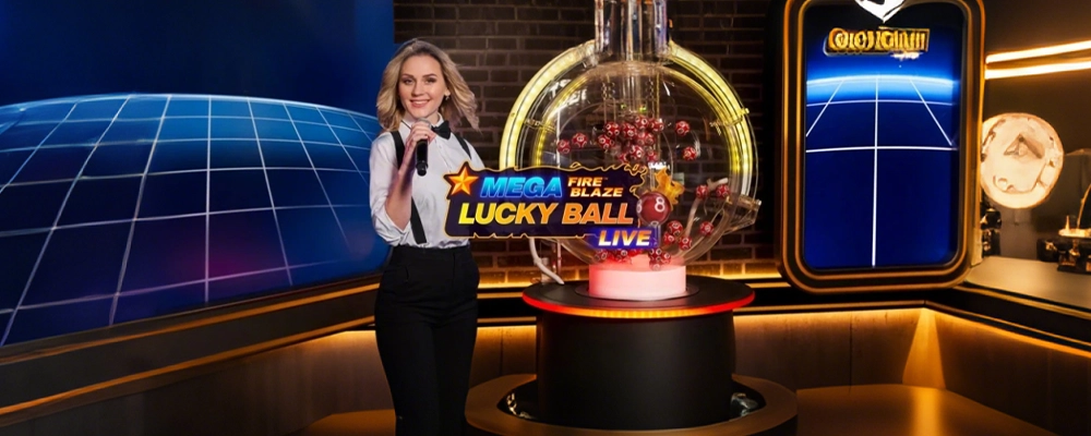 Bola da Sorte Mega Fogo Flamejante ao Vivo